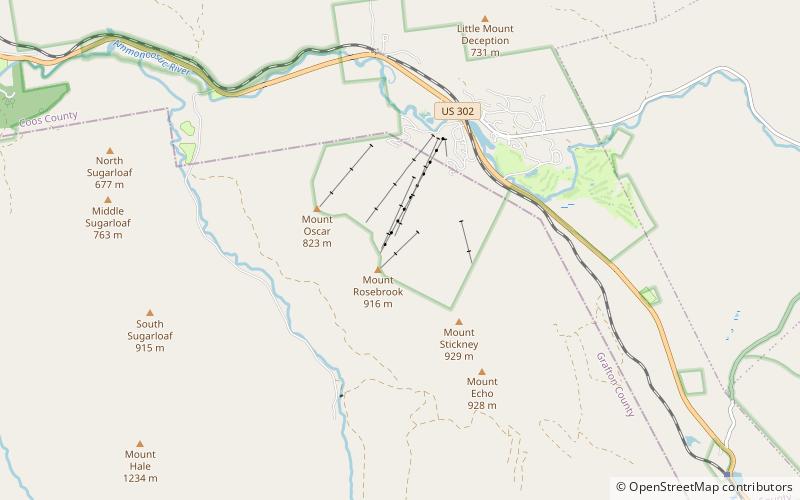 Mount Rosebrook location map