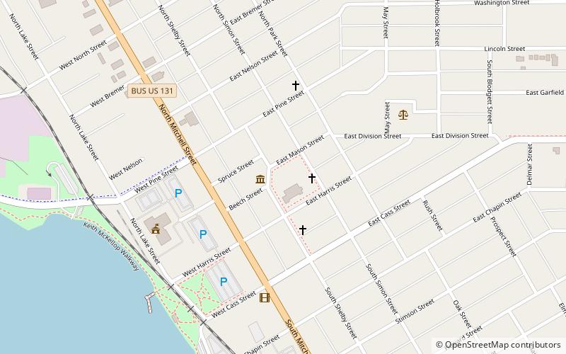 Charles T. Mitchell House location map