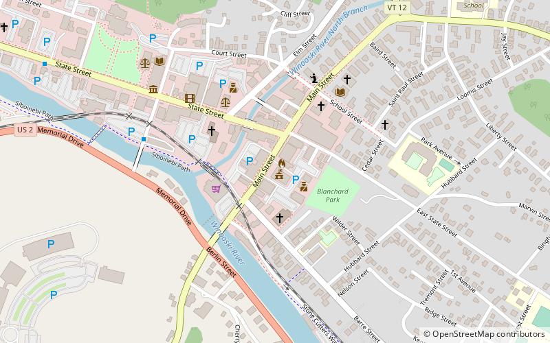 Montpelier City Hall location map