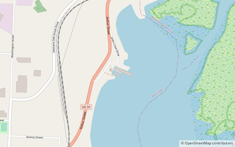 USCGC Acacia location map