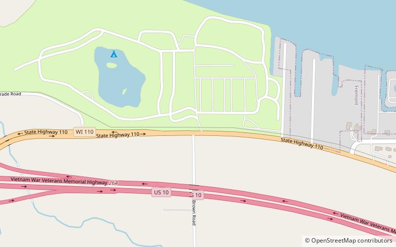 Fremont location map