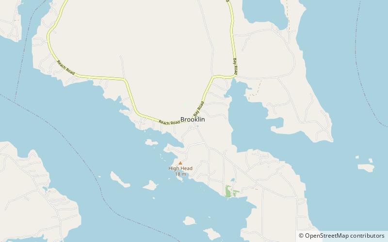 Brooklin location map