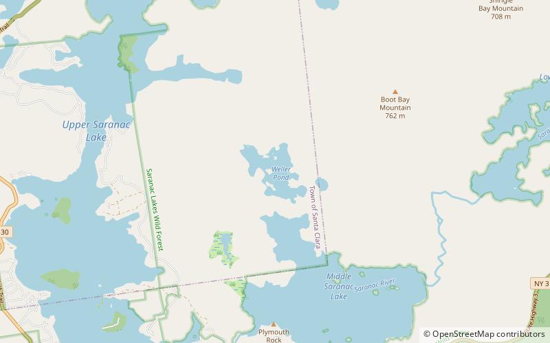 Weller Pond location map