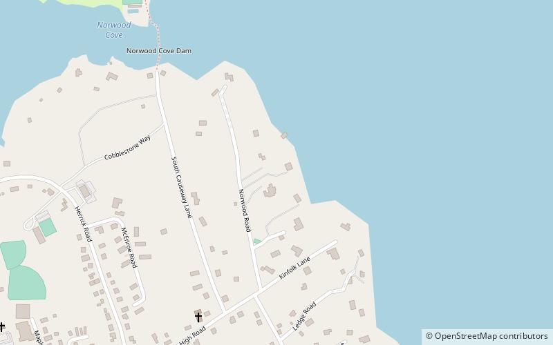 edgecliff southwest harbor location map