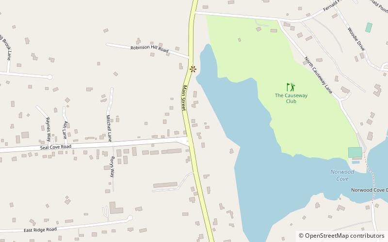 charlotte rhoades park southwest harbor location map