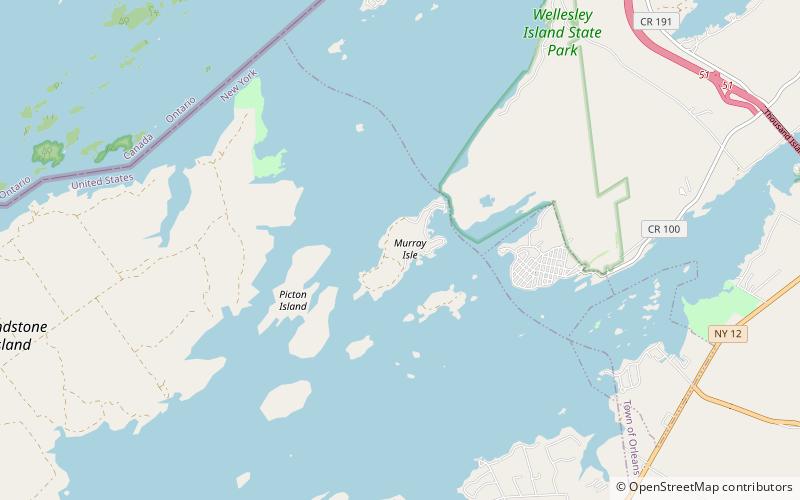 Murray Isle location map