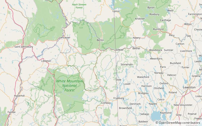 South Carter Mountain location map