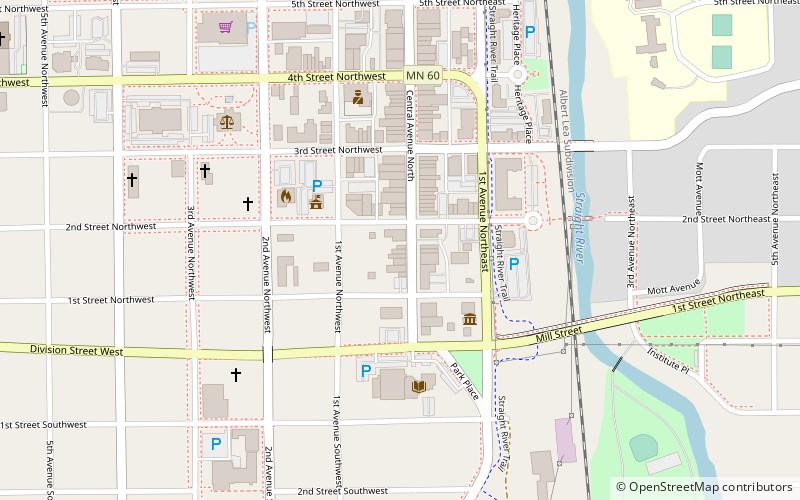 Batchelder's Block location map