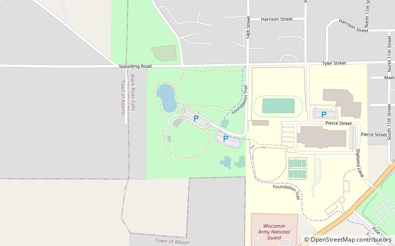 Lunda Park location map
