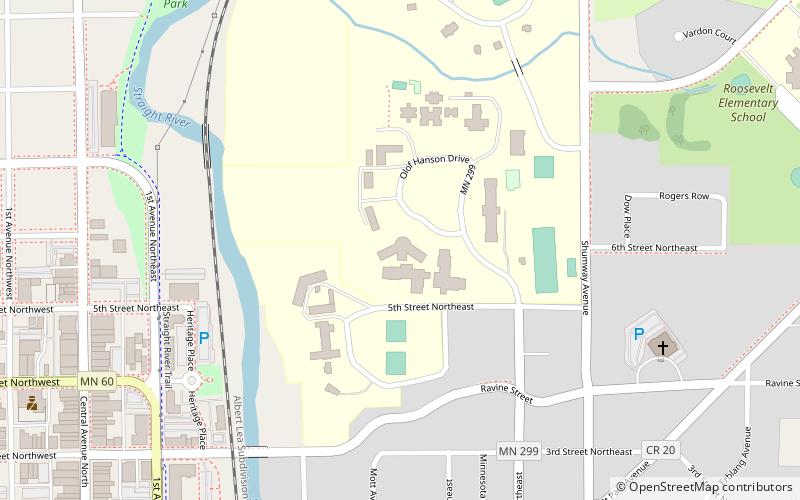 Minnesota State Academy for the Deaf location map