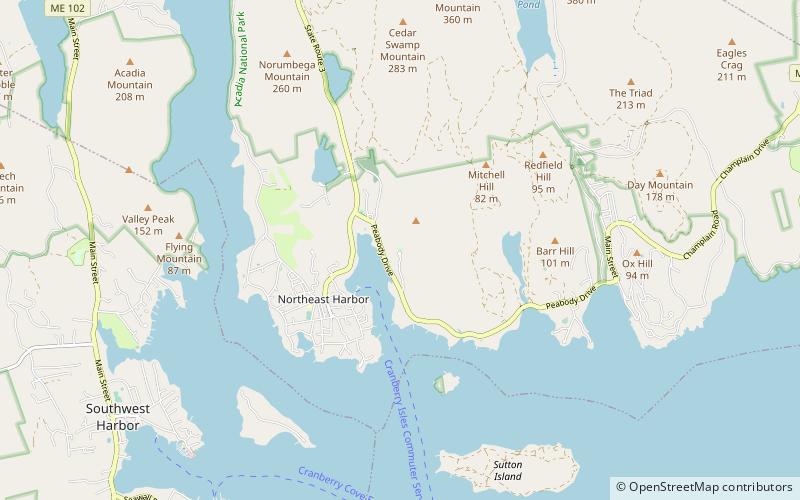 Thuya Garden location map