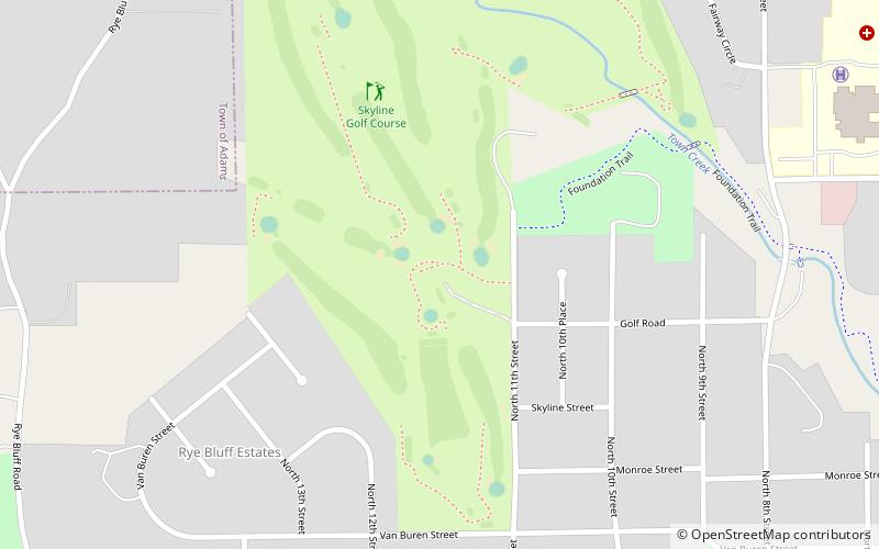 Skyline Golf Course location map