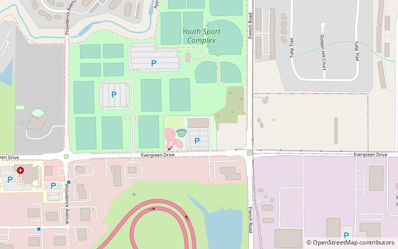 Badger Sports Park location map