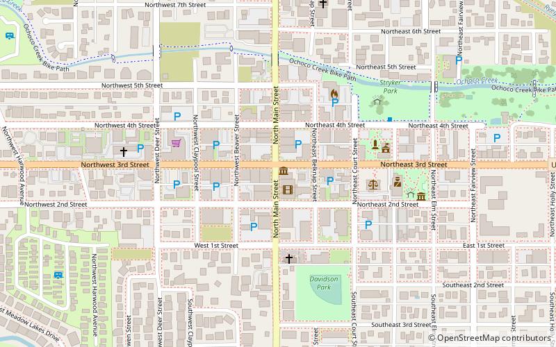 Old First National Bank of Prineville location map