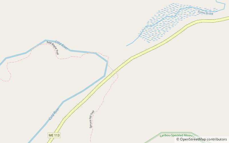 Evans Notch location map
