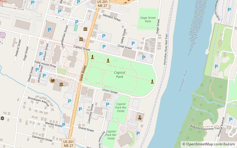 Capitol Park location map