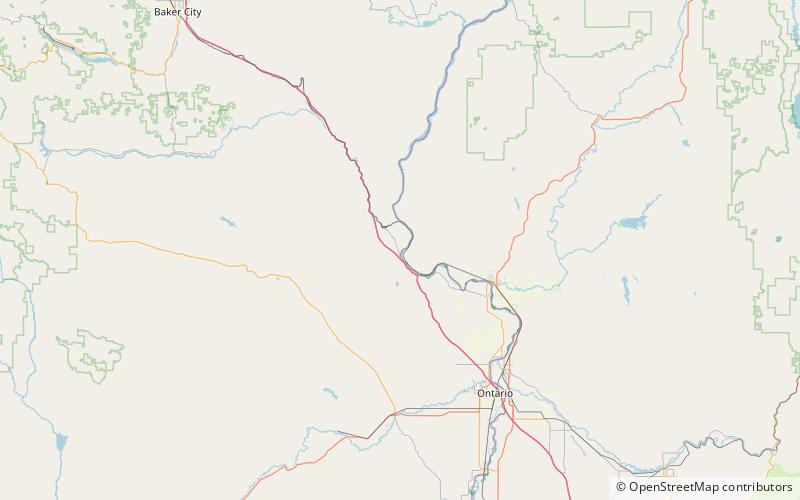 Farewell Bend State Recreation Area location map