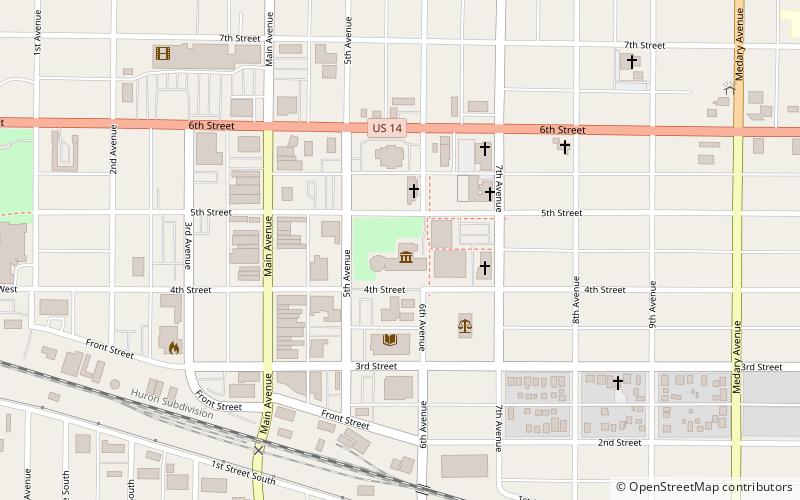 Children's Museum of South Dakota location map