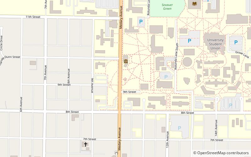 Coughlin Campanile location map