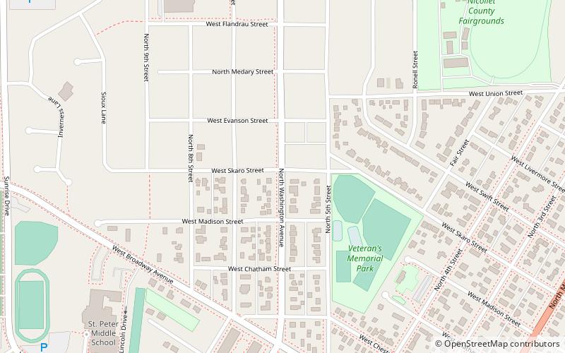 Eugene Saint Julien Cox House location map