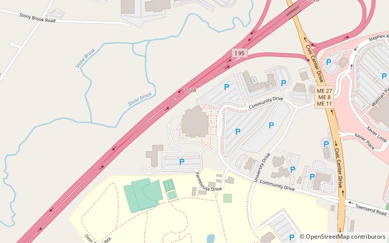 Augusta Civic Center location map