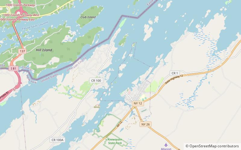 Heart Island location map