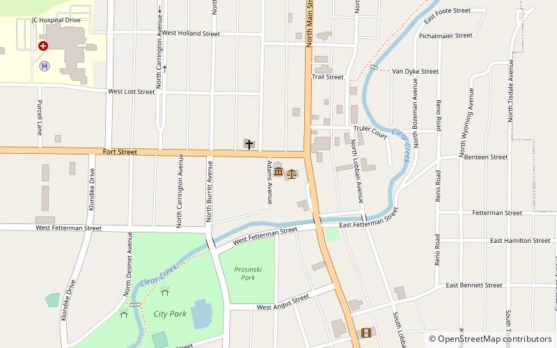 Jim Gatchell Memorial Museum location map