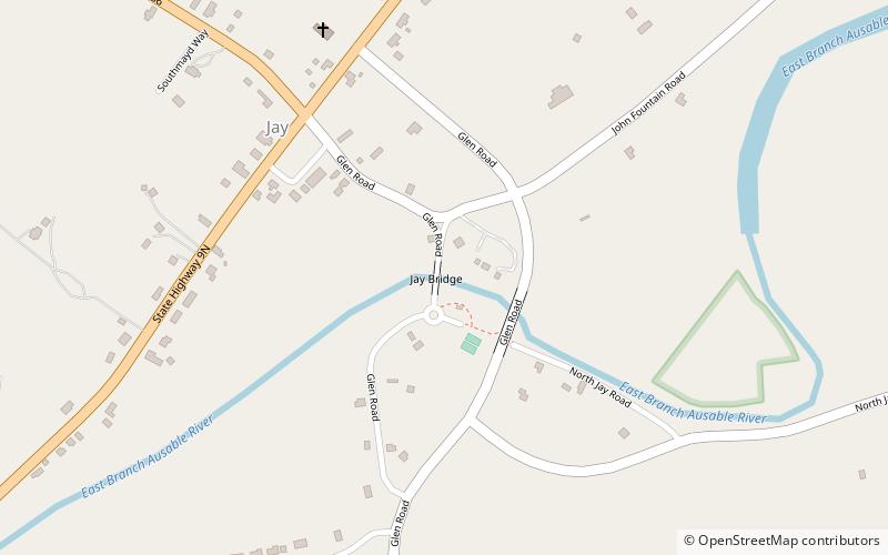 Jay Bridge location map