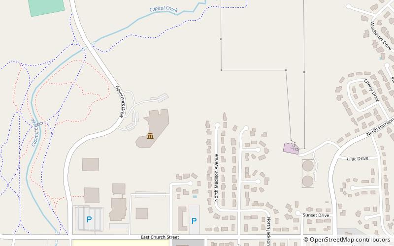 Peter Hansen House location map