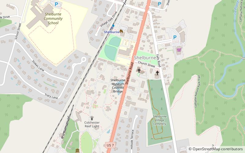 Vergennes Schoolhouse location map