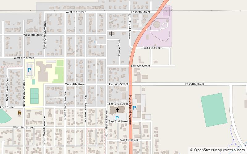 Brink–Wegner House location map