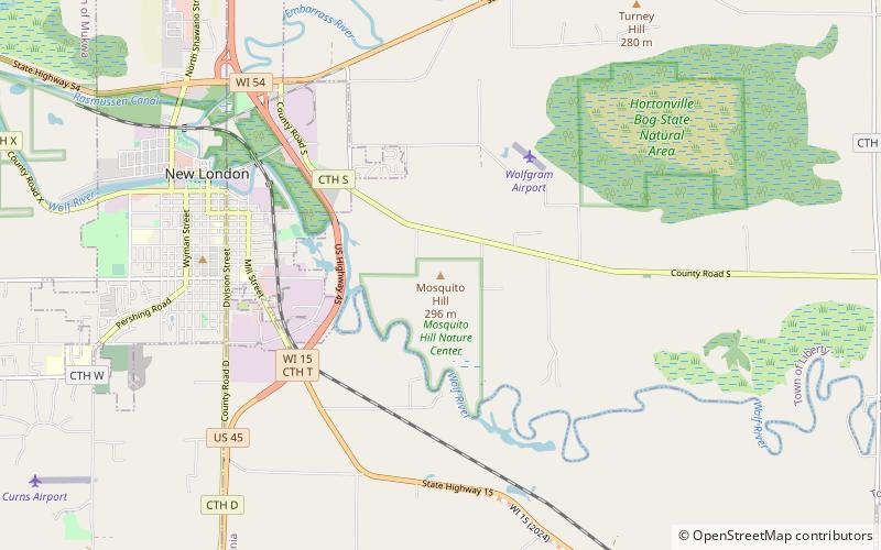 Mosquito Hill Nature Center location map