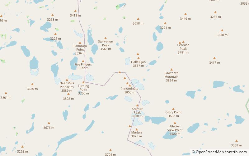 Mount Woolsey location map