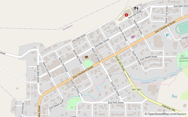 Sundance School location map