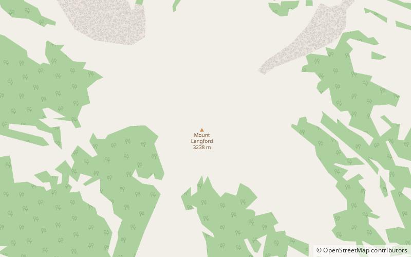 Mount Langford location map