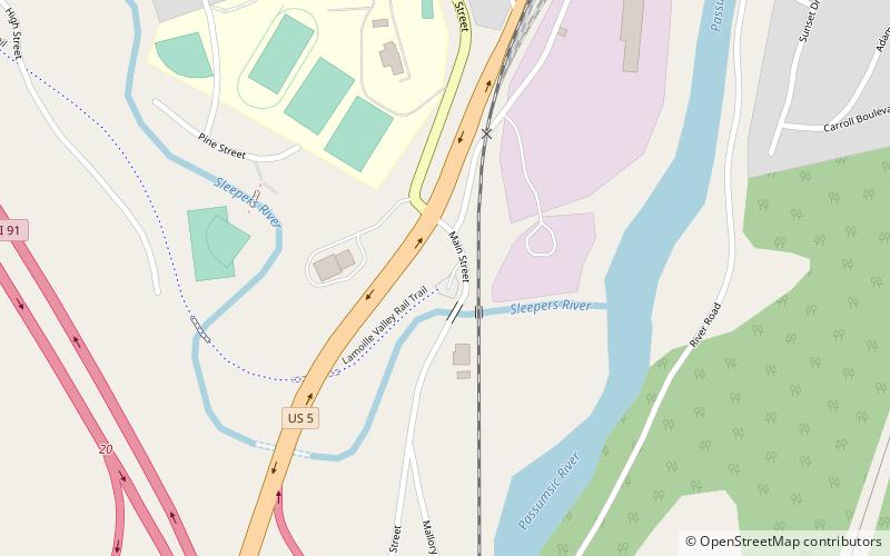 lamoille valley rail trail parking st johnsbury location map