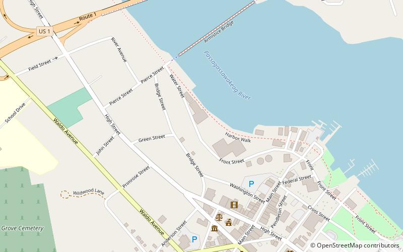 Front Street Shipyard location map