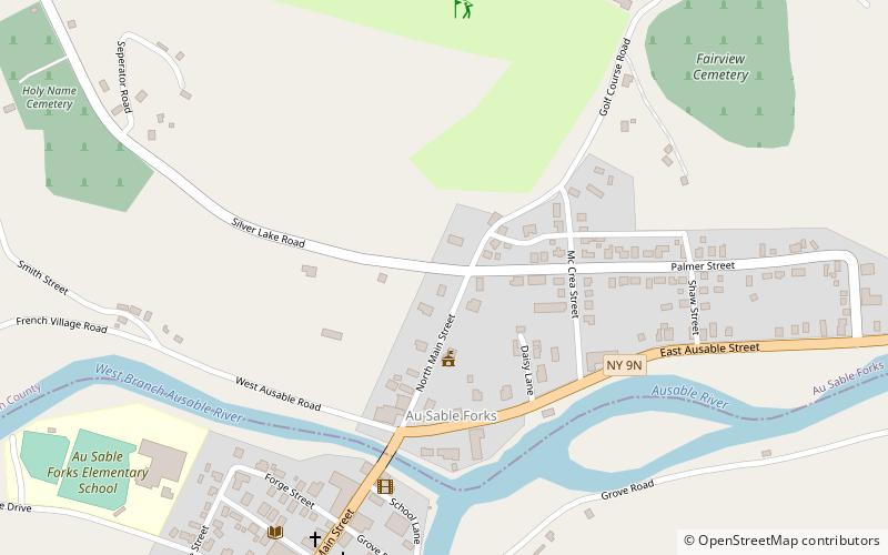 Palmer Brook Bridge location map