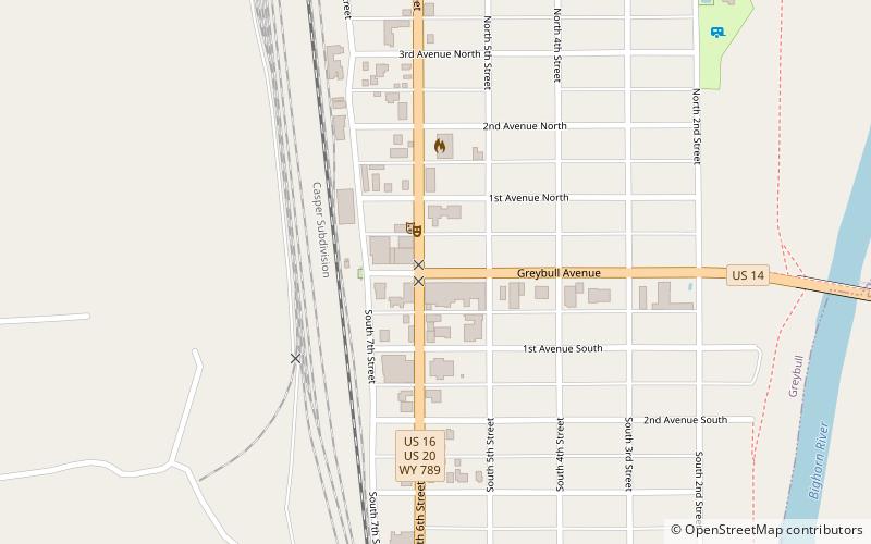 Carey Block location map