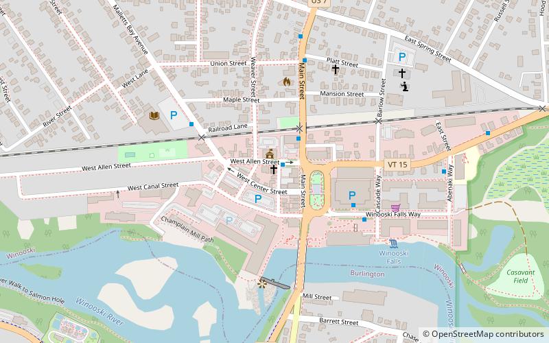 Methodist Episcopal Church of Winooski location map