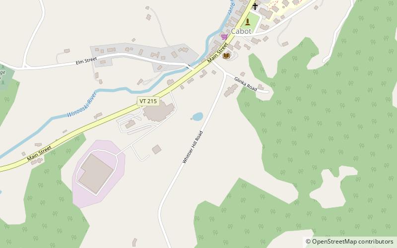 Cabot location map