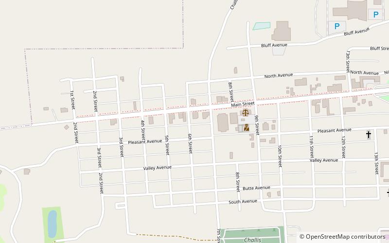 I.O.O.F. Hall location map