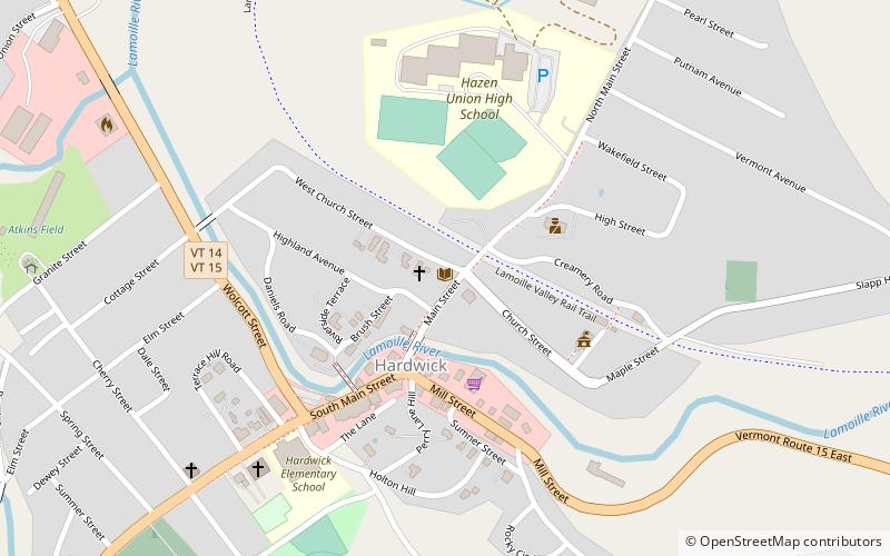 Jeudevine Library location map