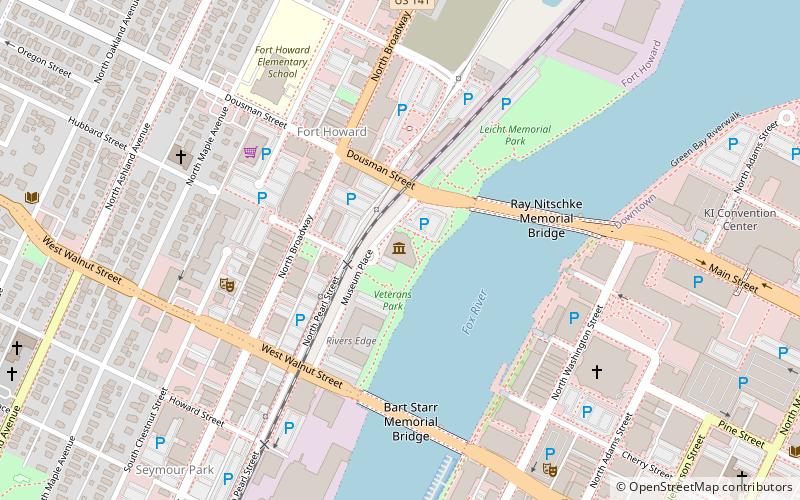 Neville Public Museum location map