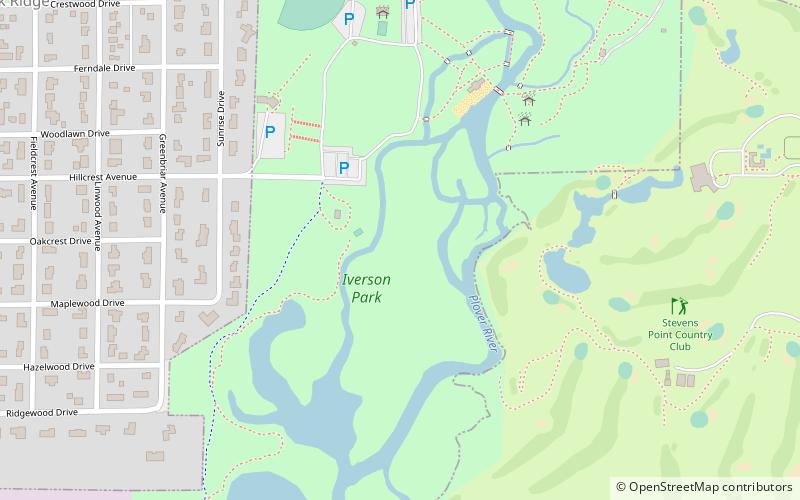 iverson park stevens point location map