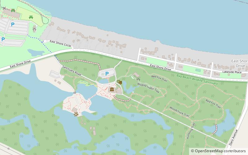 Sanktuarium Dzikiej Przyrody Bay Beach location map