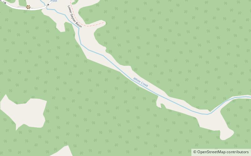Spindle Geyser location map
