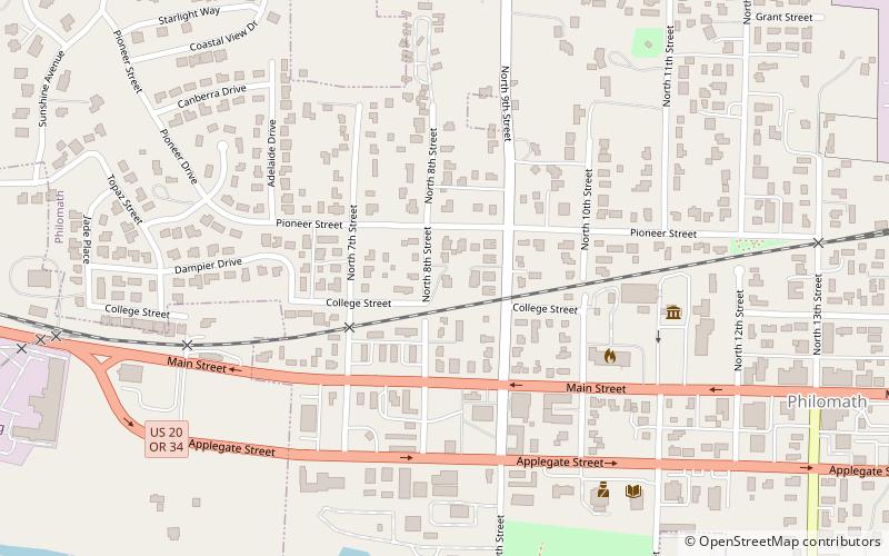 George W. Bethers House location map