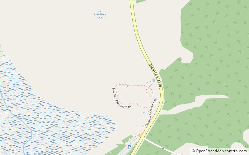 Morning Geyser location map