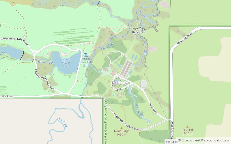 mcnenny state fish hatchery spearfish location map